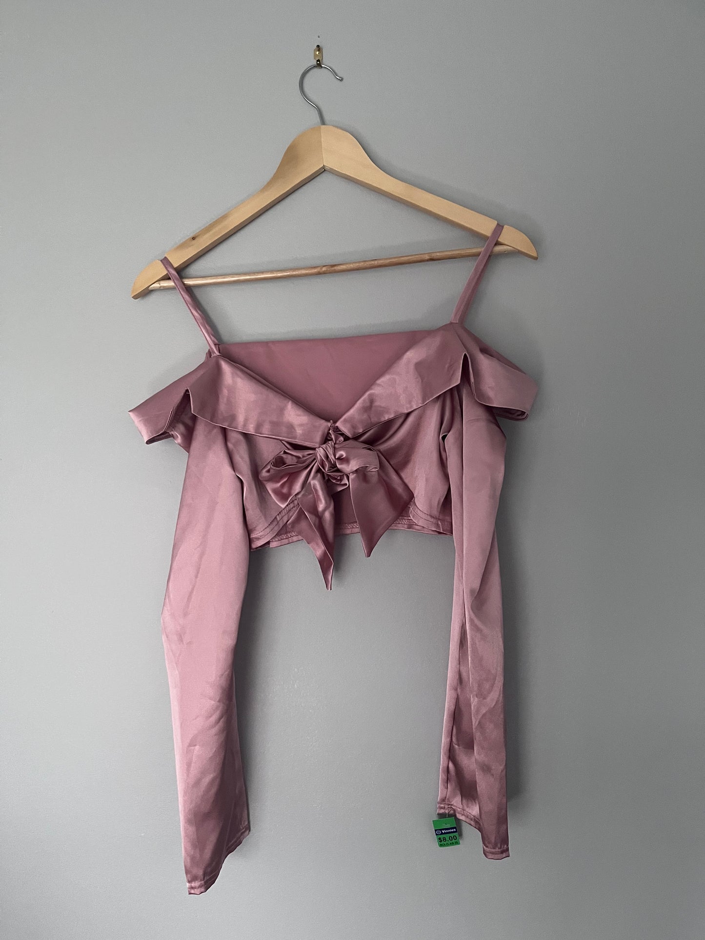 Pink Long Sleeve Top - Size 10