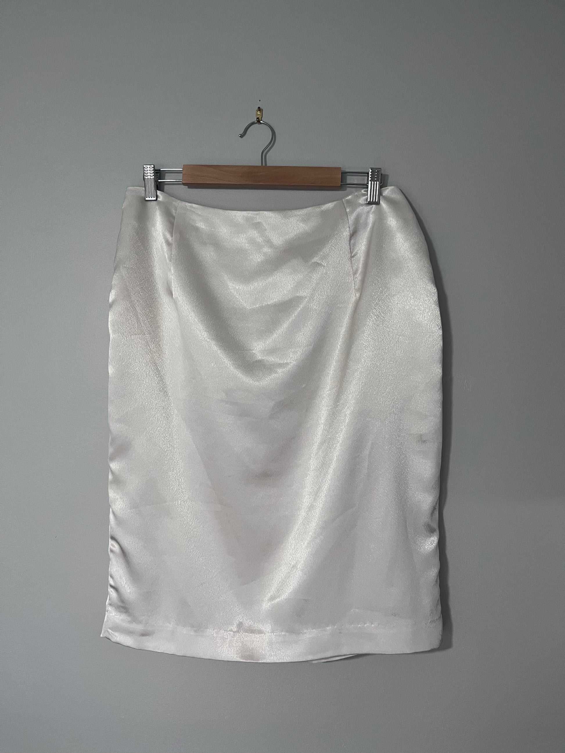 Liz Jordan White Long Skirt – reWorked