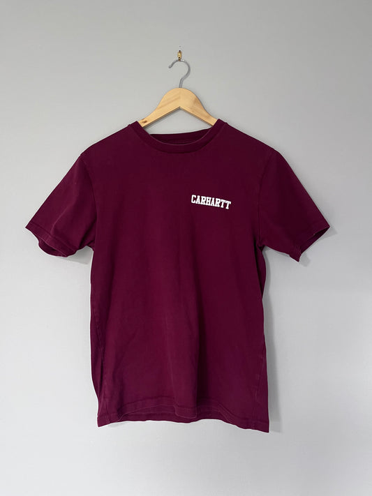 Carhartt Maroon Tee - S