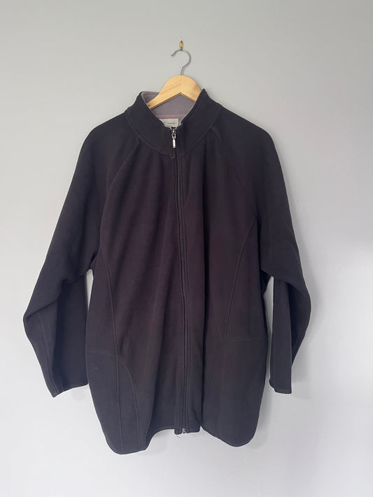 Black Wide Fit Fleece - XL