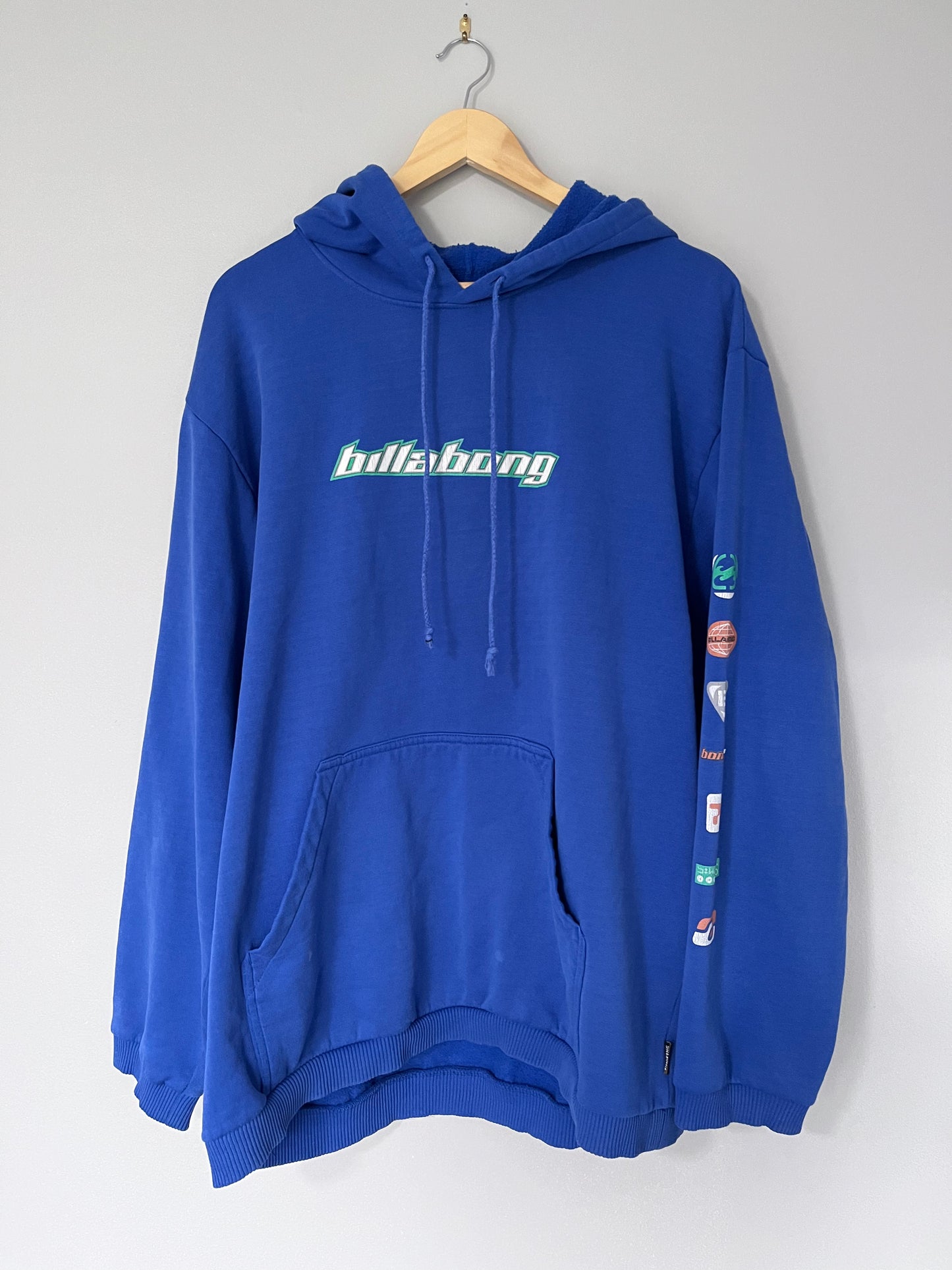 Blue Billabong Oversized Hoodie - L