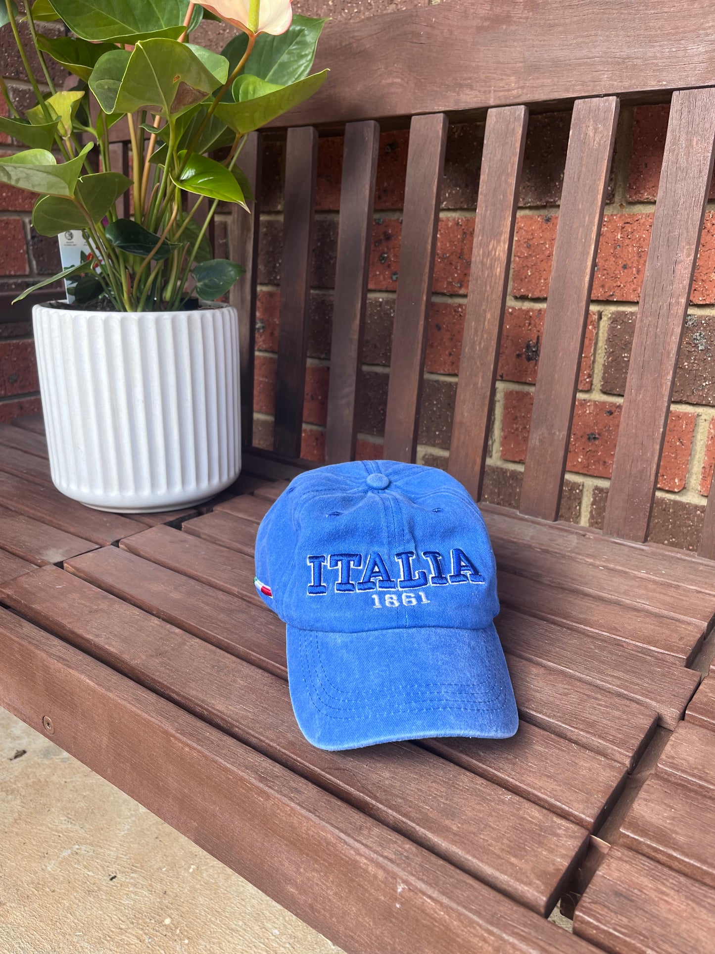 Blue Italia Baseball Cap